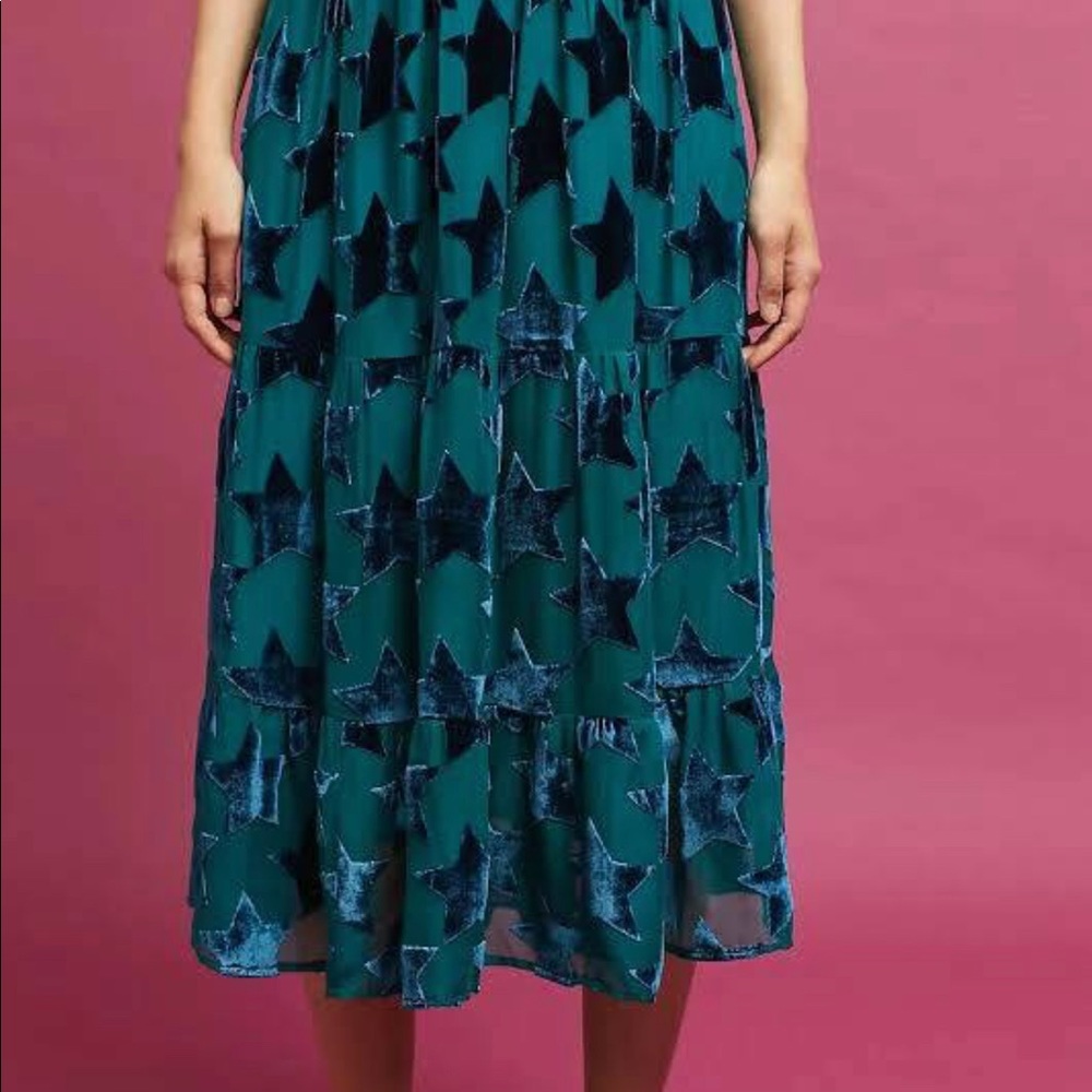 Maeve Starry Eyed Maxi Skirt